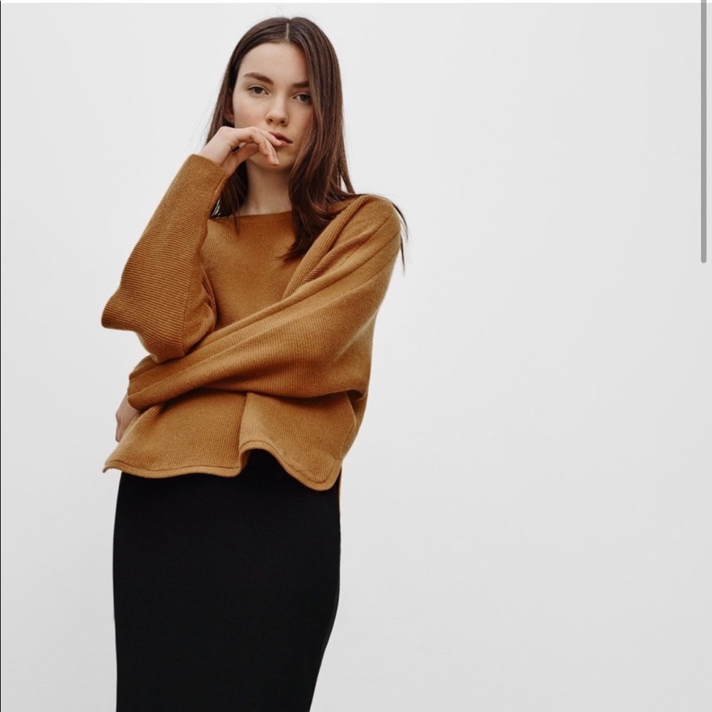 Aritzia Babaton Avery Sweater Cashmere Wool Blend